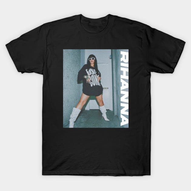 Rihanna new design T-Shirt by nurkaymazdesing
